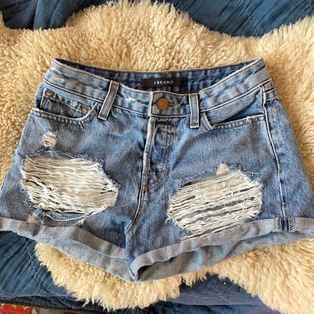 J Brand denim cutoff shorts